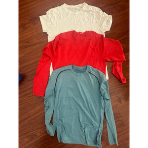 Lot of 3 lululemon t-shirts